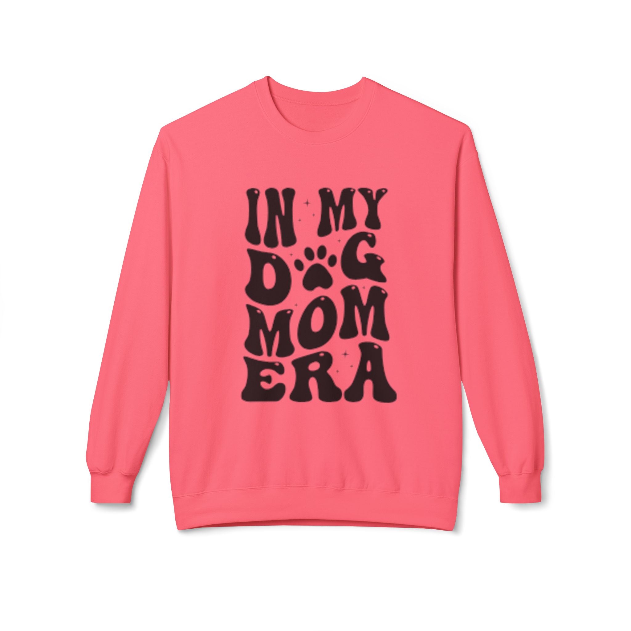 Dog Mom Era Sweatshirt — "In My Dog Mom Era" Paw Print Crewneck