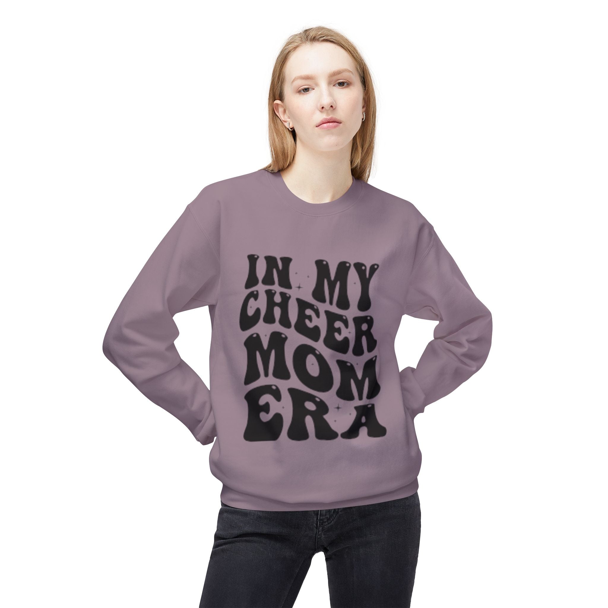 Cheer Mom Era Sweatshirt — 'In My Cheer Mom Era' Retro Crewneck