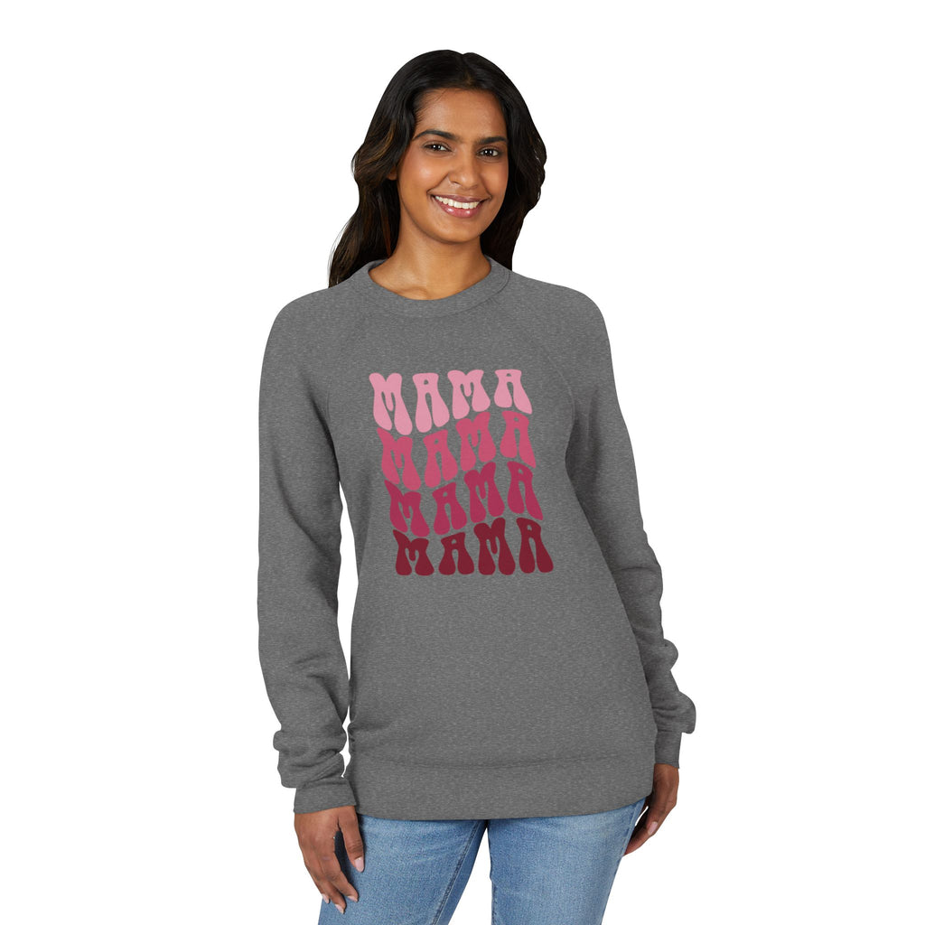Mama Gradient Graphic Sweatshirt — Retro Pink Mama Crewneck