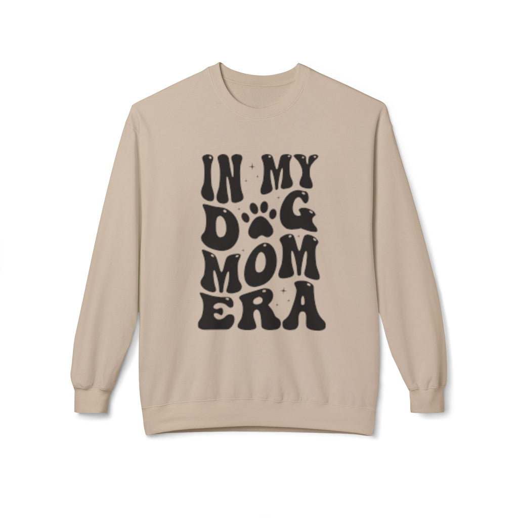 Dog Mom Era Sweatshirt — "In My Dog Mom Era" Paw Print Crewneck