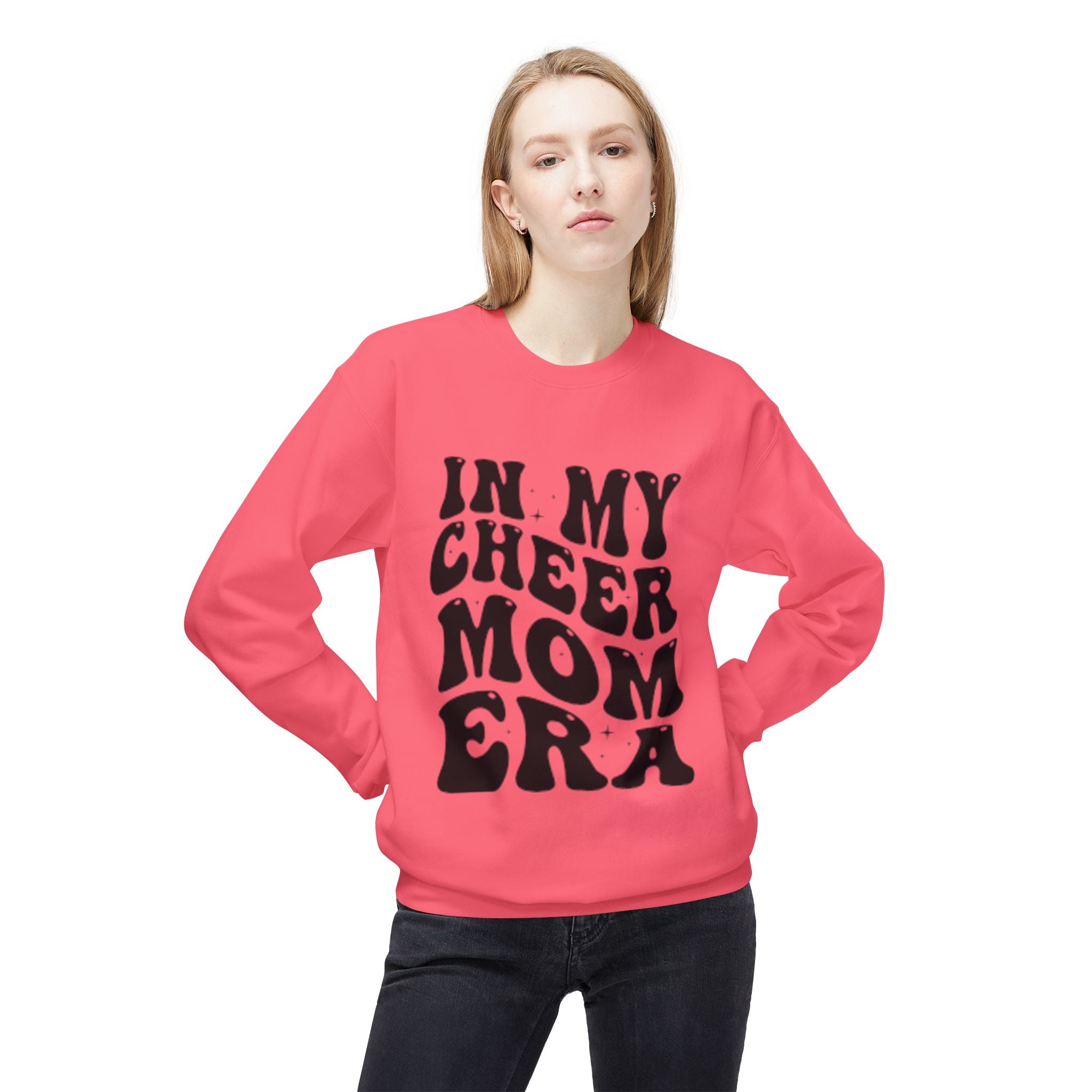 Cheer Mom Era Sweatshirt — 'In My Cheer Mom Era' Retro Crewneck
