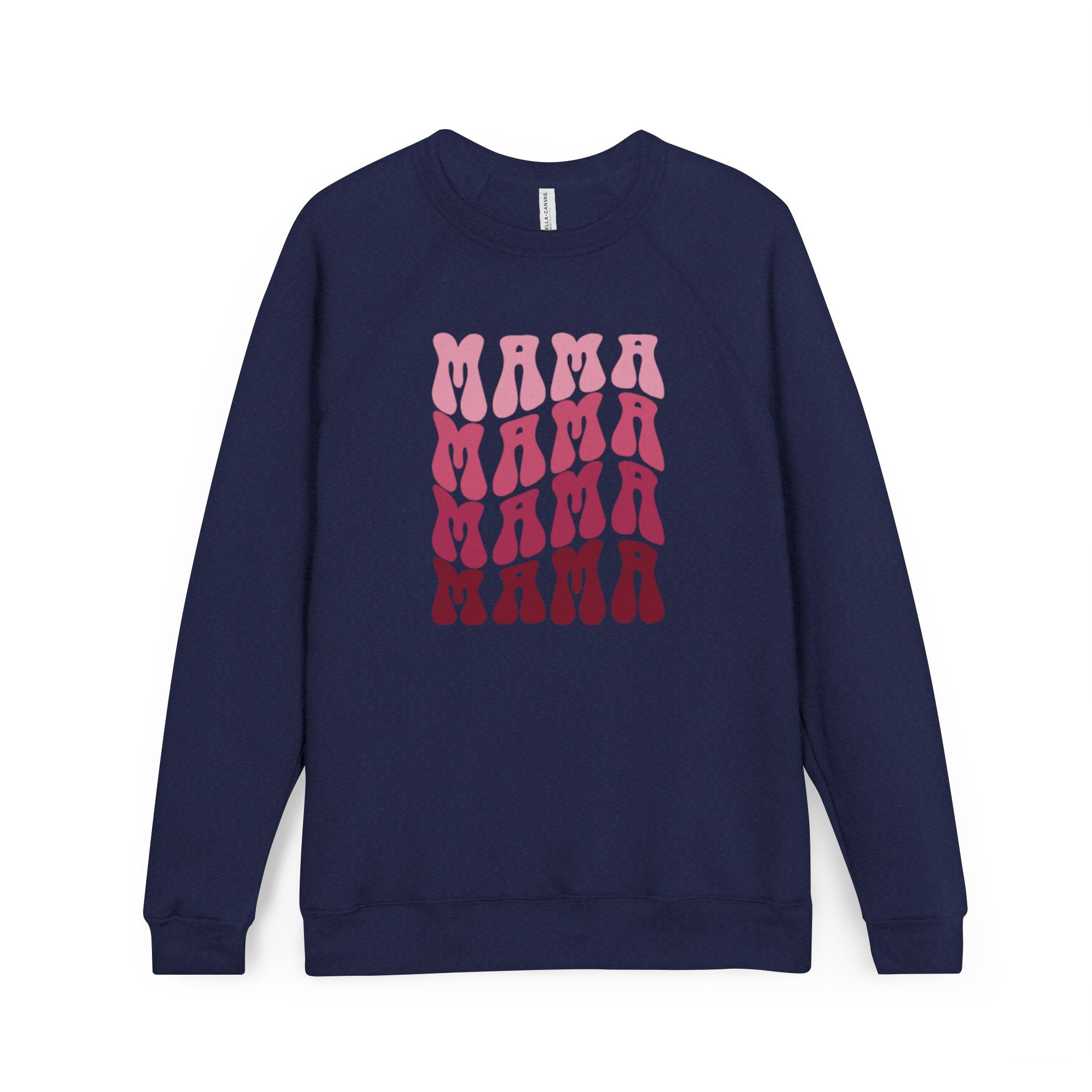 Mama Gradient Graphic Sweatshirt — Retro Pink Mama Crewneck