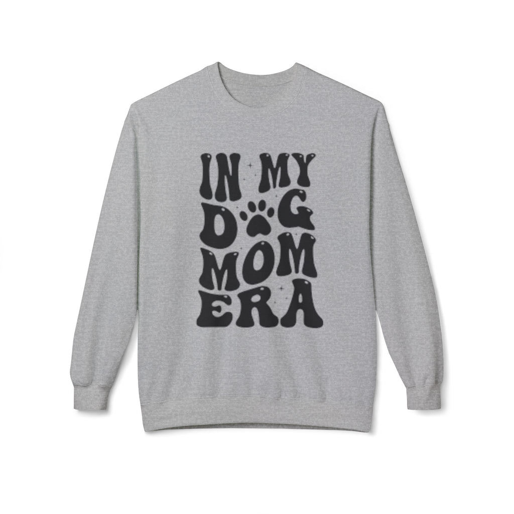 Dog Mom Era Sweatshirt — "In My Dog Mom Era" Paw Print Crewneck