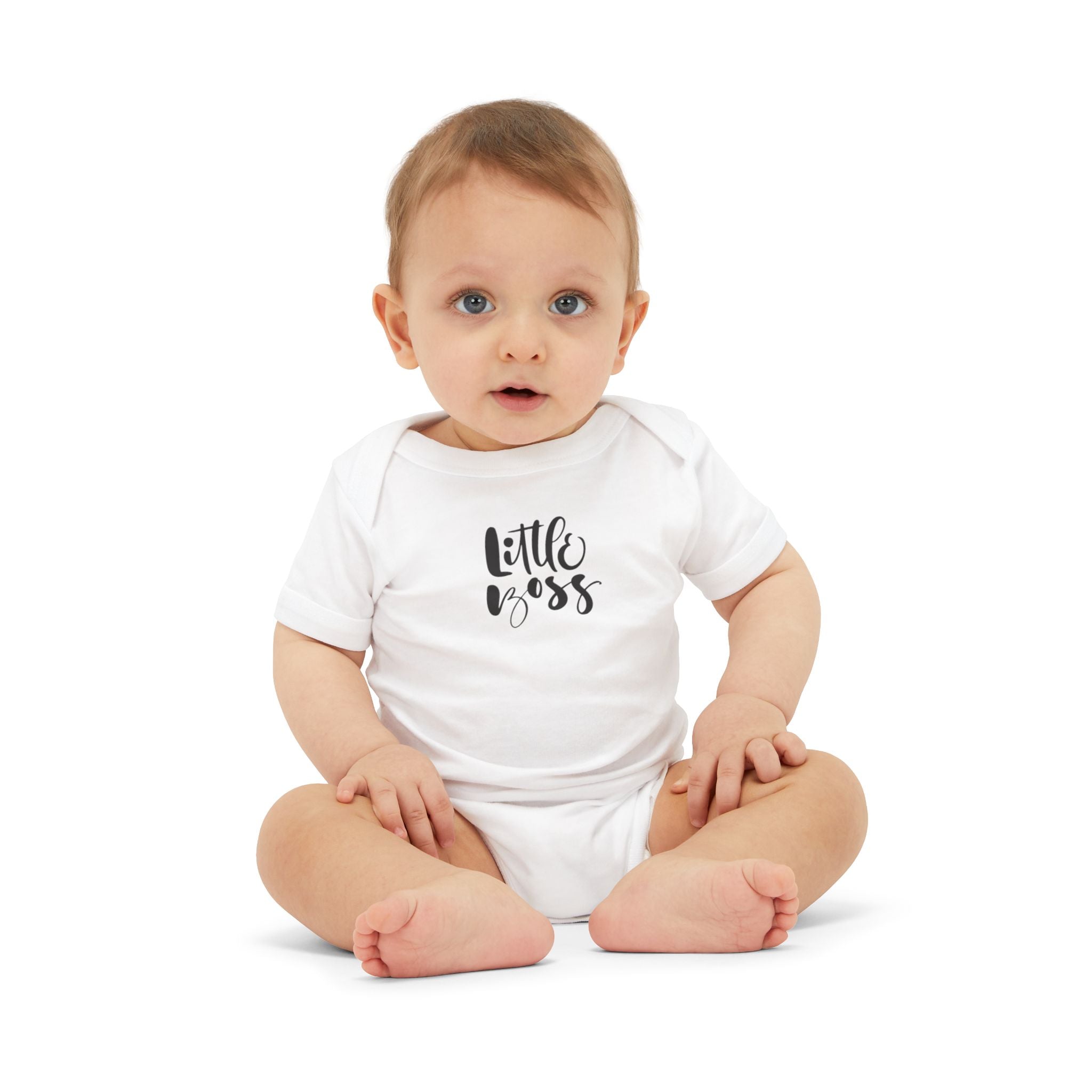Infant One-Piece – "Little Boss" Cute Baby Bodysuit | Newborn Gift