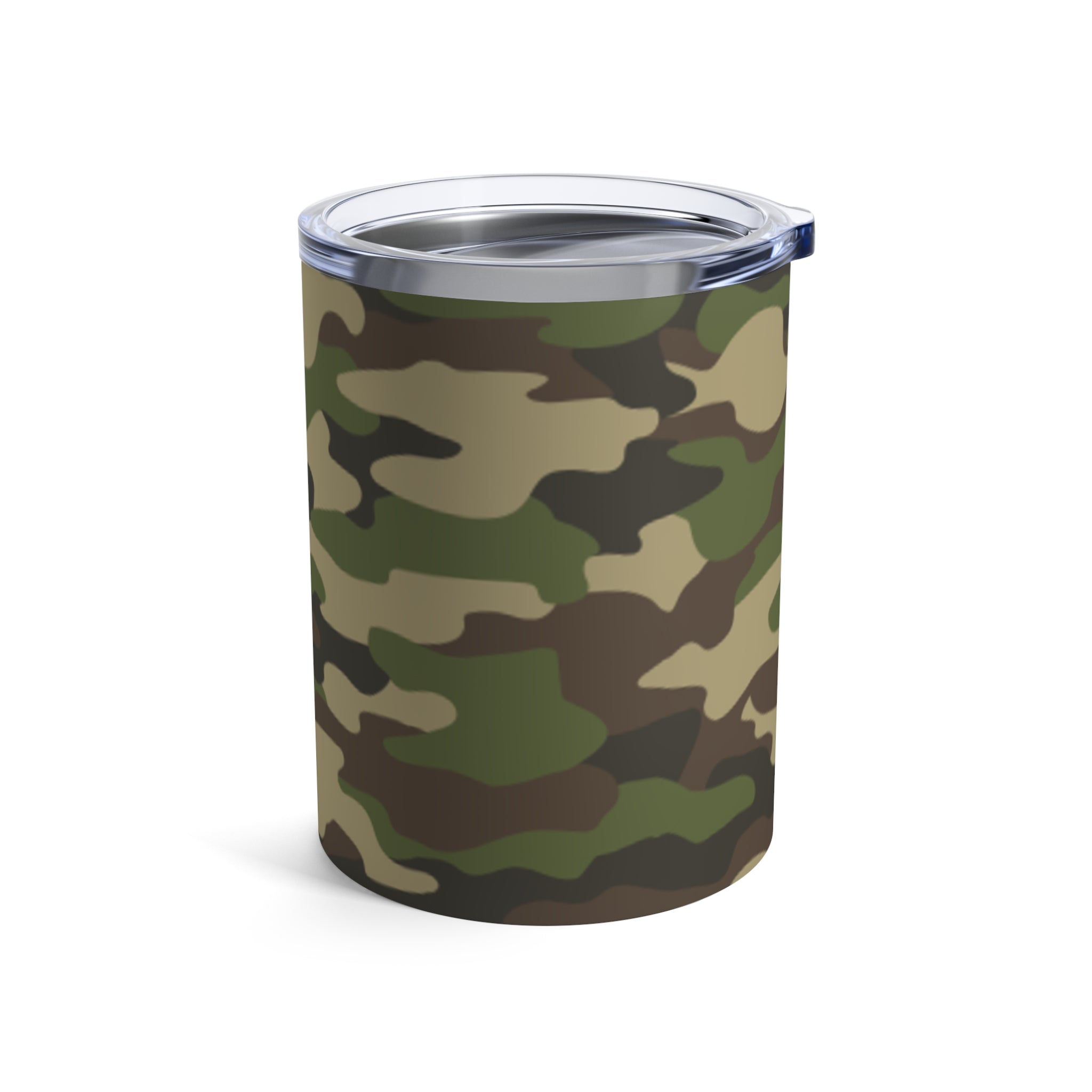 10oz Camo Insulated Tumbler — Double Wall Travel Cup