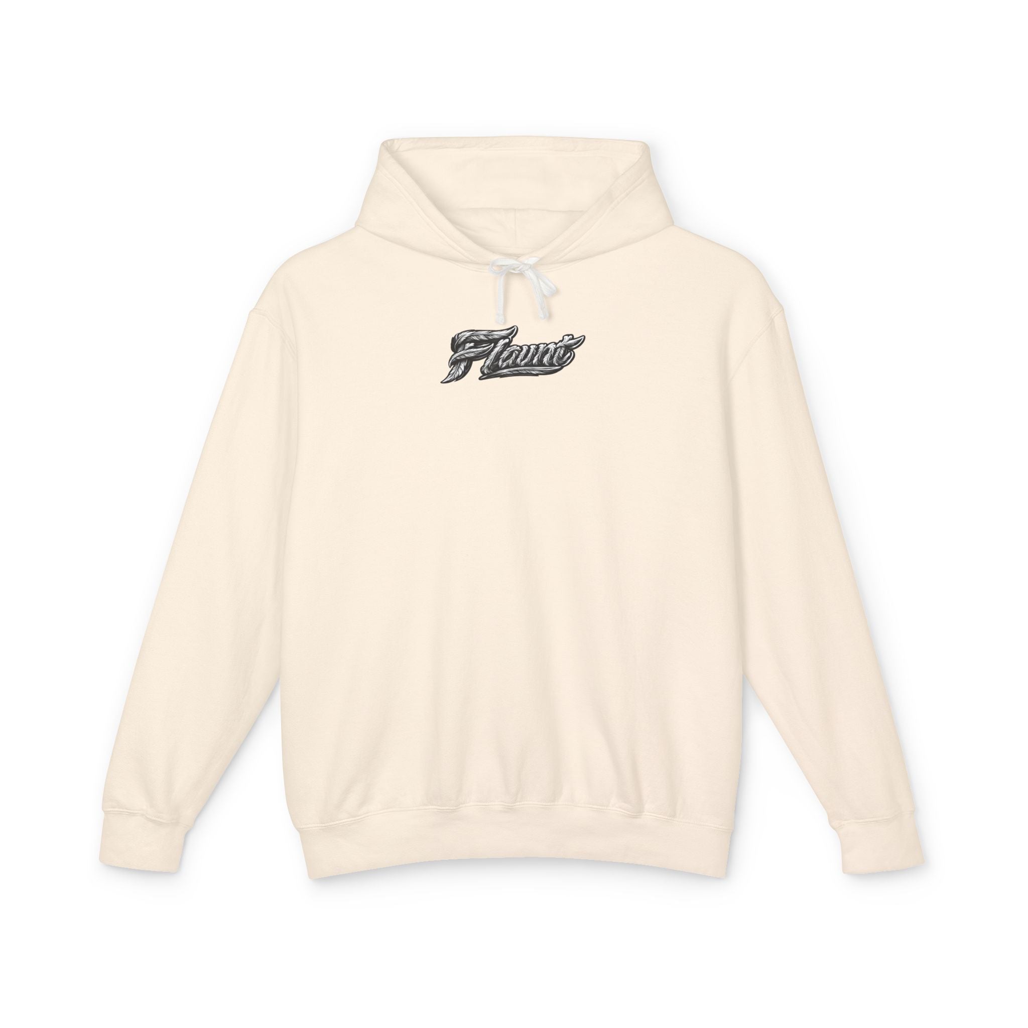 Owl Gaze Hoodie "FLAUNT" Lightweight Hooded Sweatshirt