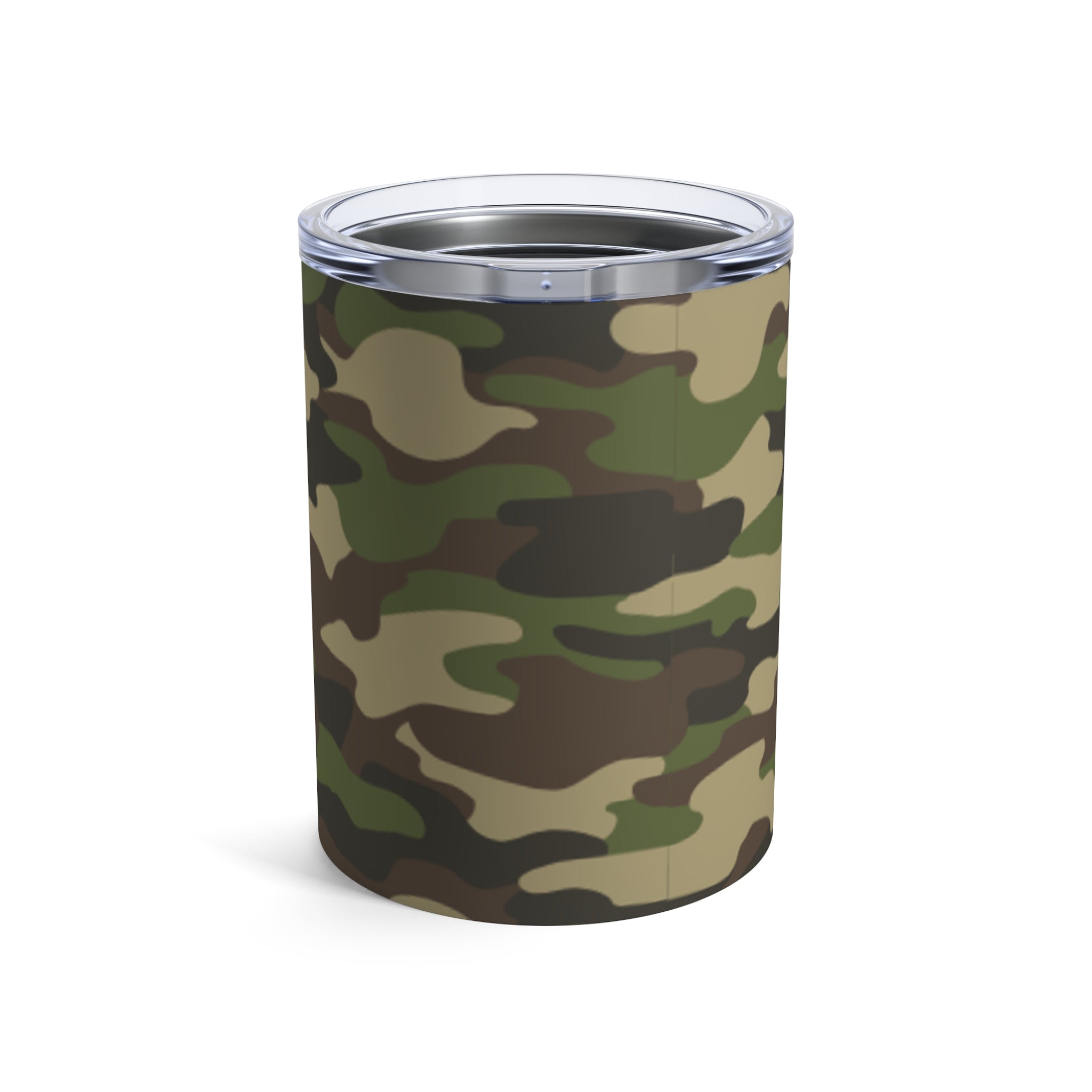 10oz Camo Insulated Tumbler — Double Wall Travel Cup