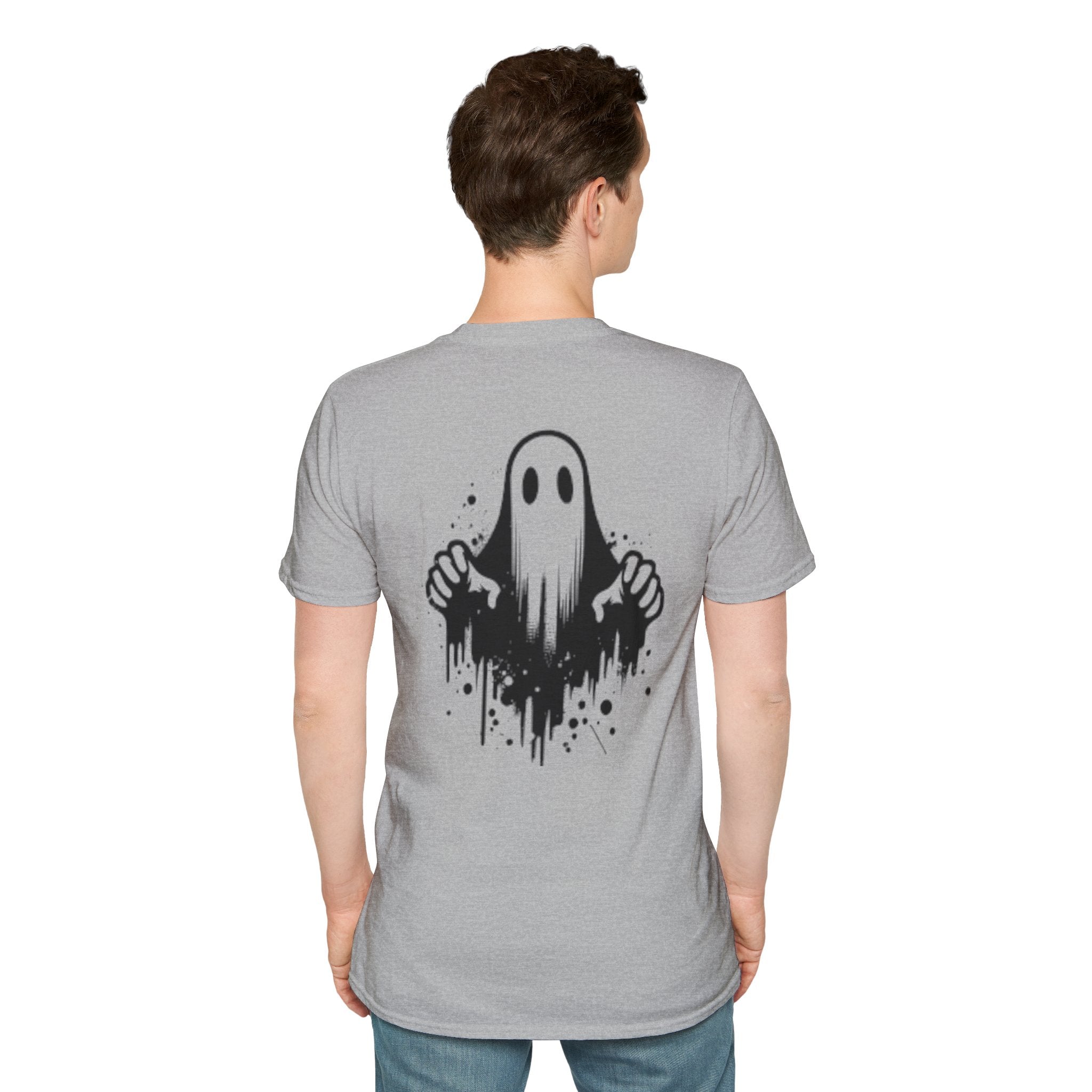 Ghost Drip T-Shirt — Spooky Dripping Ghost Graphic Tee