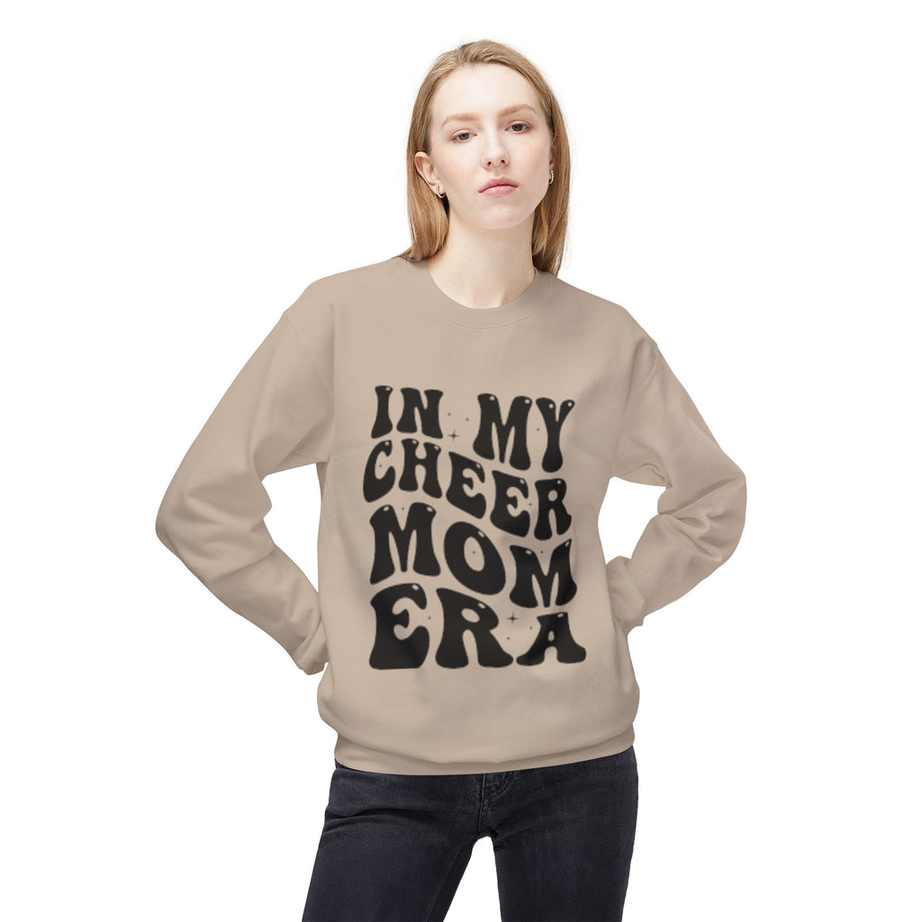 Cheer Mom Era Sweatshirt — 'In My Cheer Mom Era' Retro Crewneck