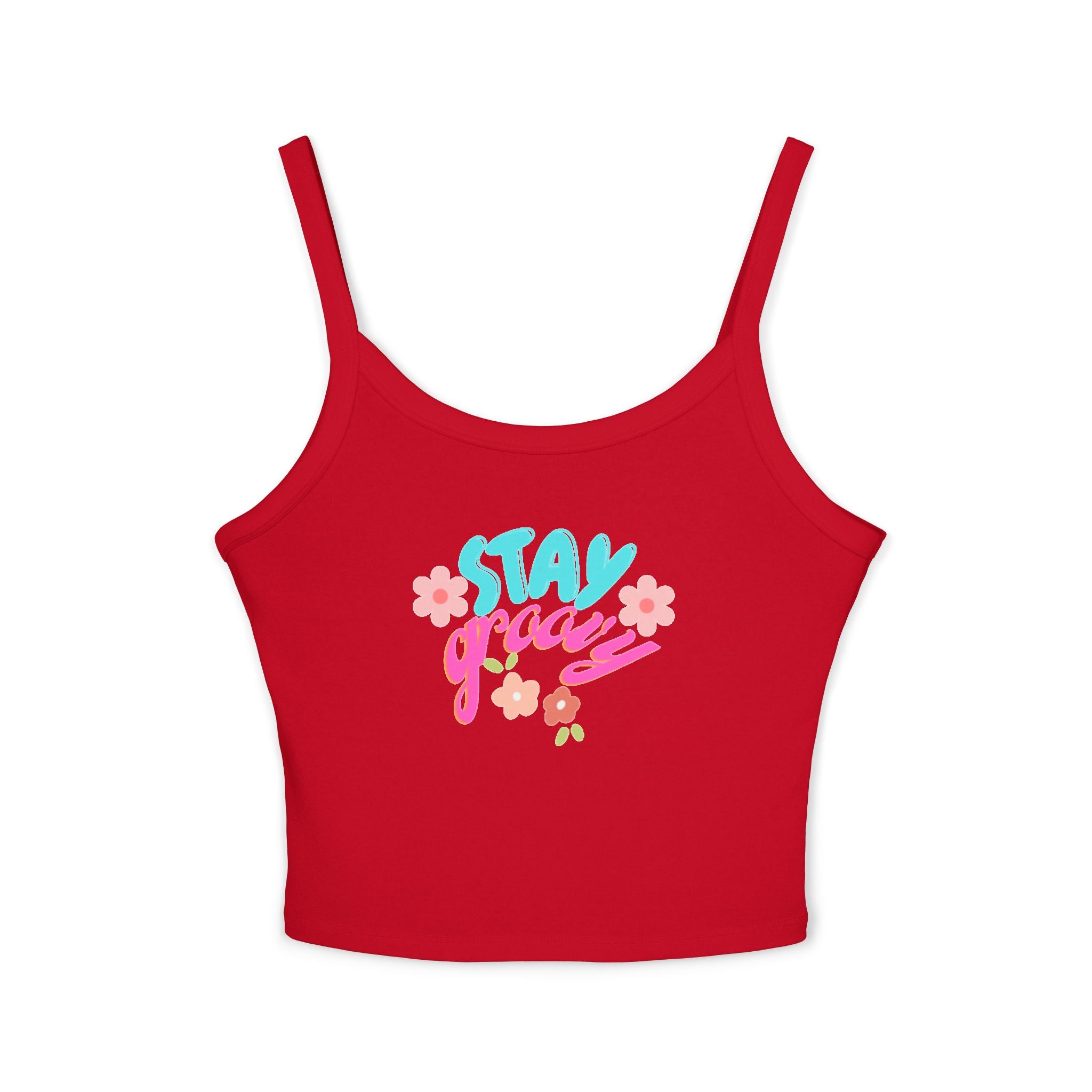 Stay Groovy Floral Tank Top