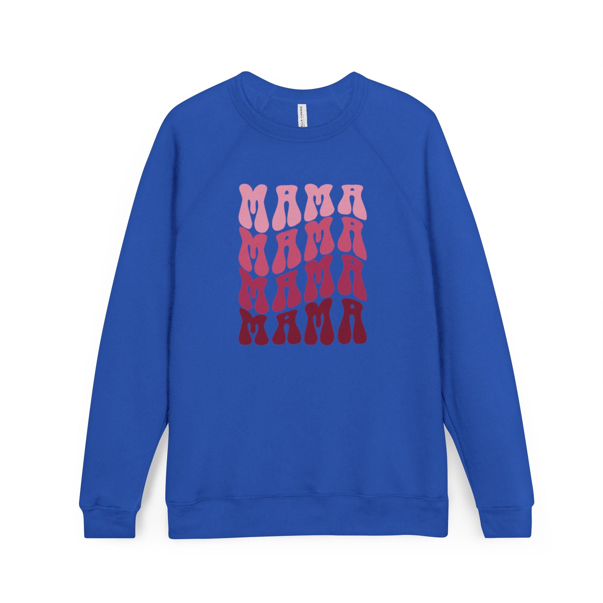 Mama Gradient Graphic Sweatshirt — Retro Pink Mama Crewneck