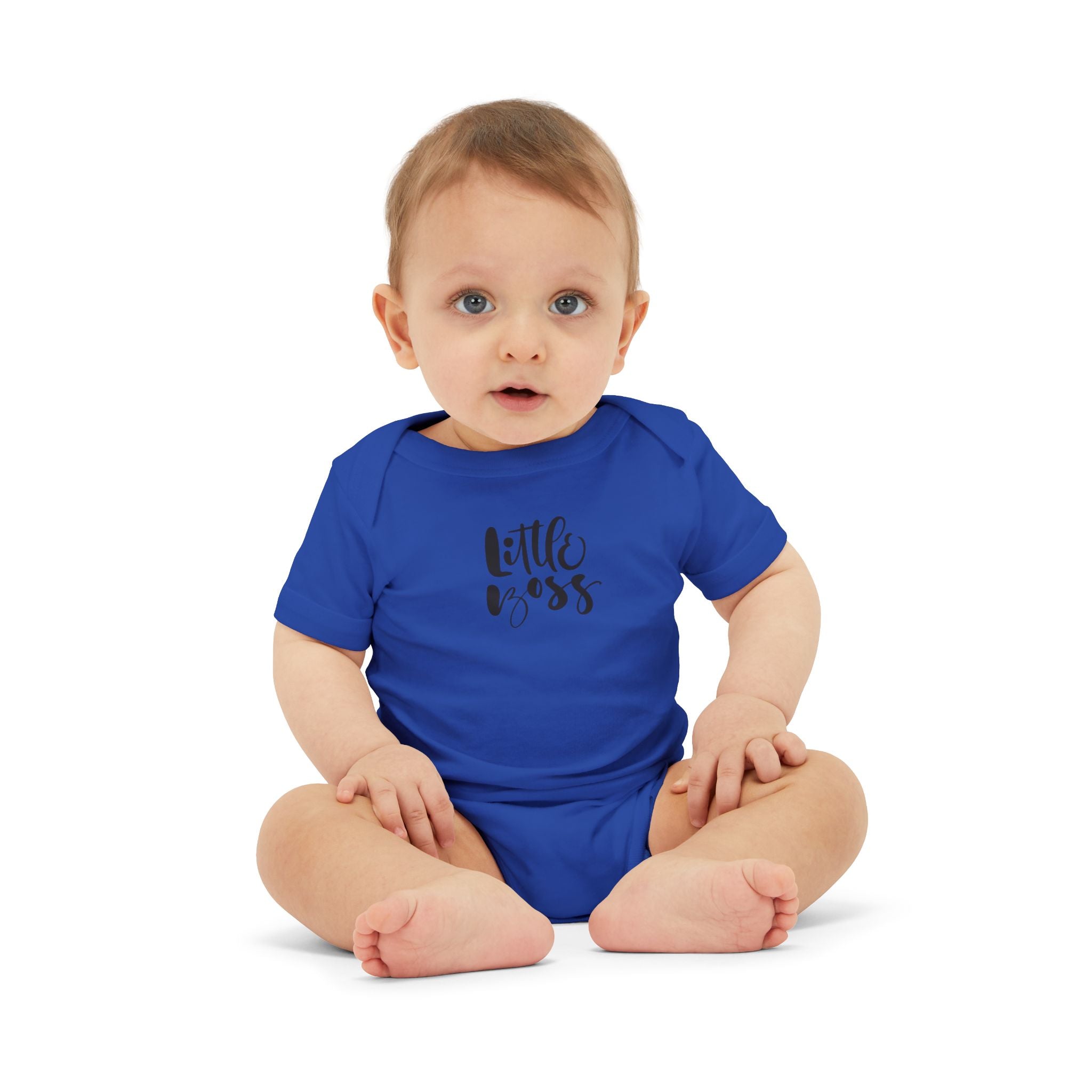 Infant One-Piece – "Little Boss" Cute Baby Bodysuit | Newborn Gift