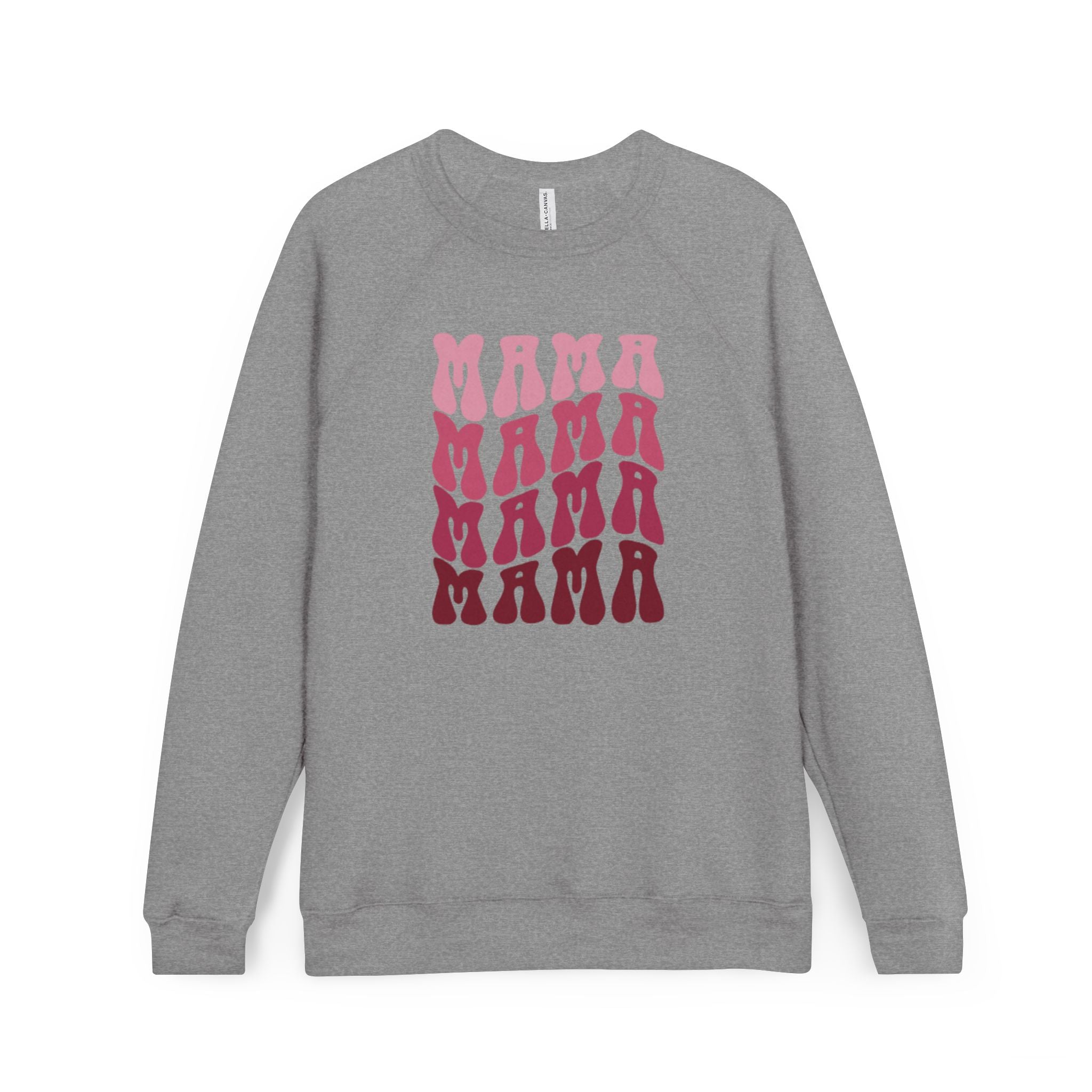 Mama Gradient Graphic Sweatshirt — Retro Pink Mama Crewneck