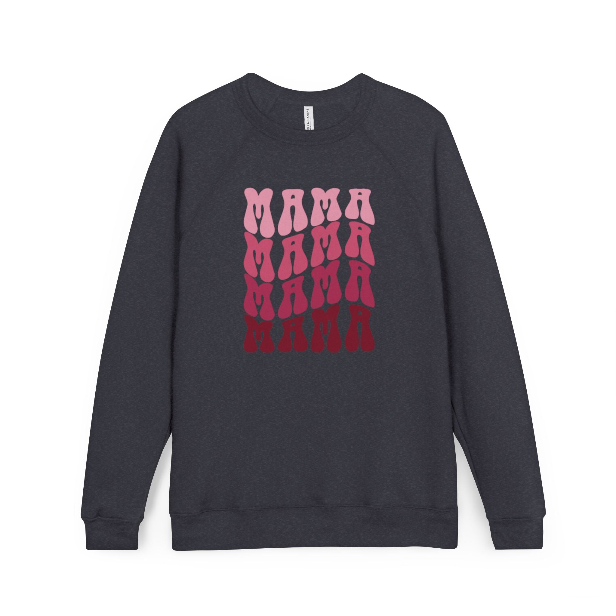 Mama Gradient Graphic Sweatshirt — Retro Pink Mama Crewneck