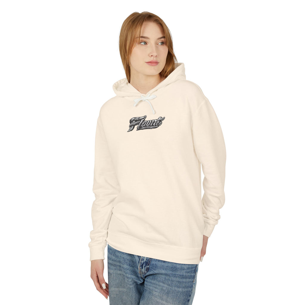 Owl Gaze Hoodie "FLAUNT" Lightweight Hooded Sweatshirt