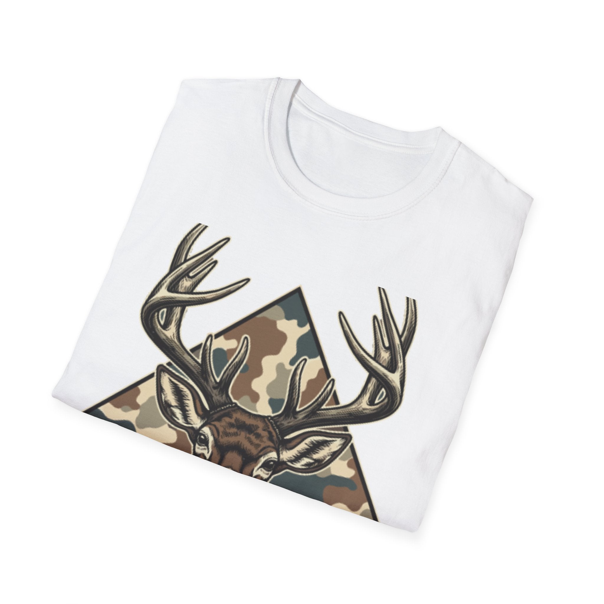 Camo Deer Buck T-Shirt – Graphic Hunting Tee