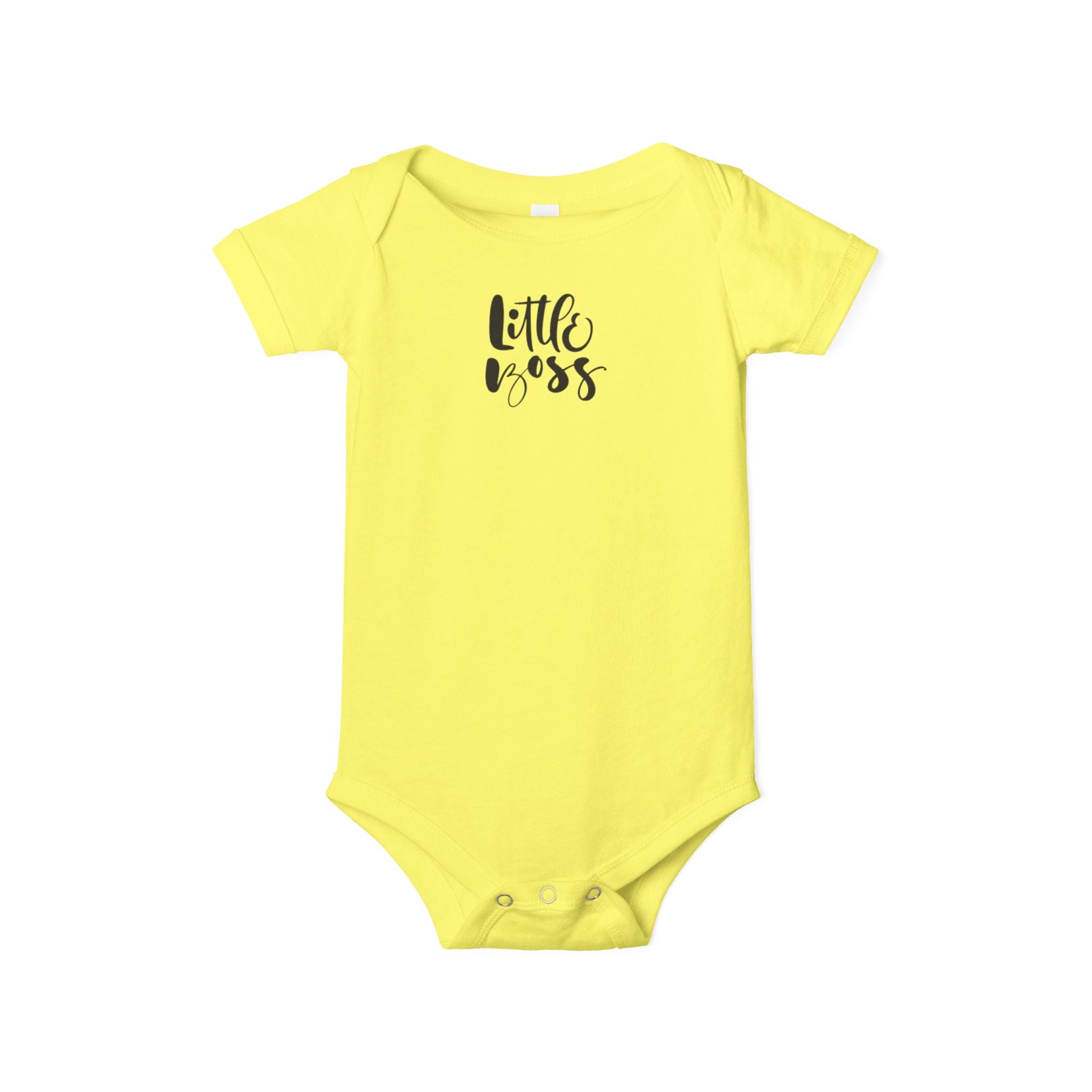 Infant One-Piece – "Little Boss" Cute Baby Bodysuit | Newborn Gift