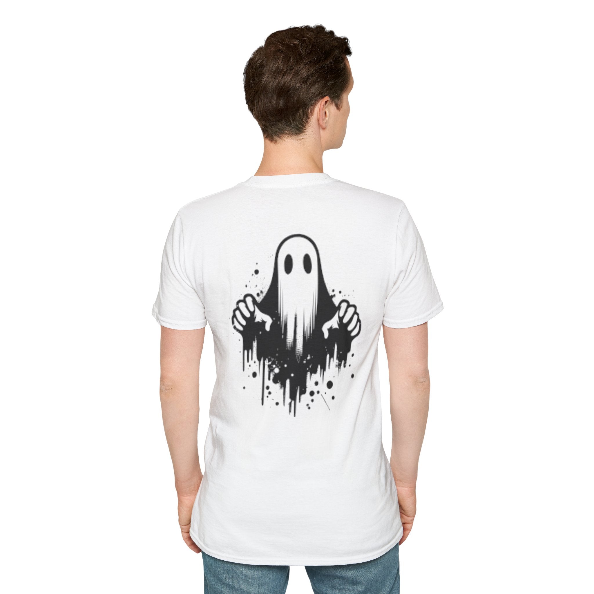 Ghost Drip T-Shirt — Spooky Dripping Ghost Graphic Tee