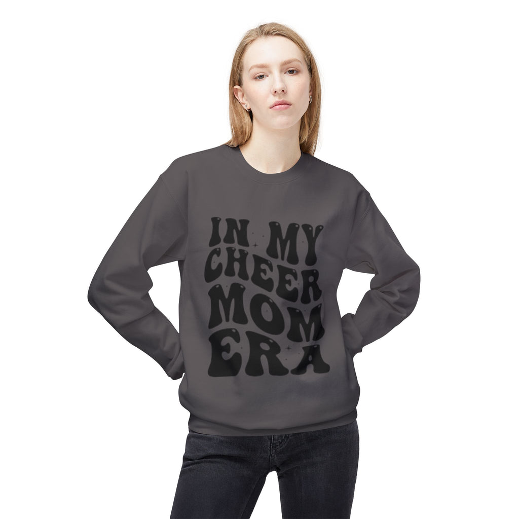 Cheer Mom Era Sweatshirt — 'In My Cheer Mom Era' Retro Crewneck