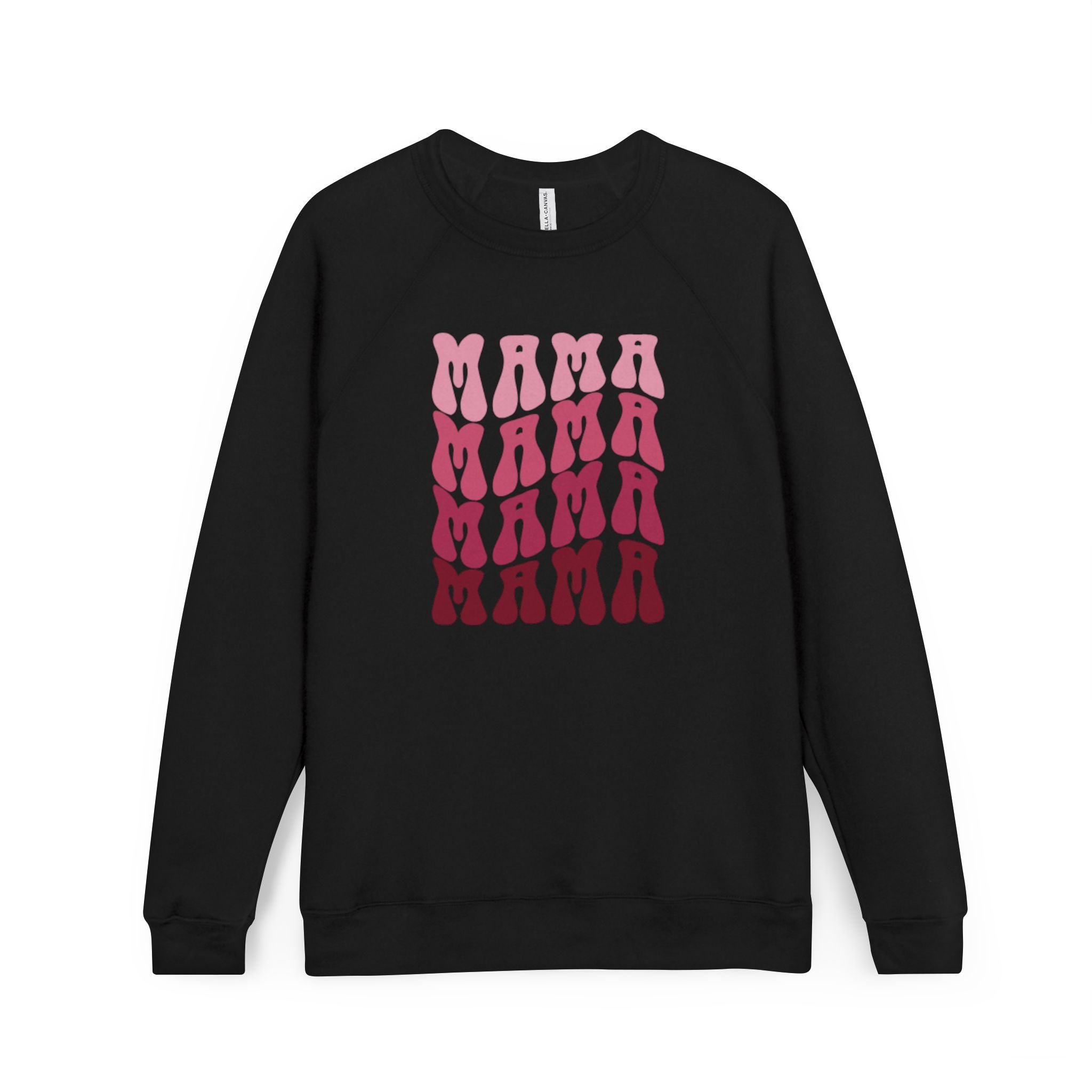 Mama Gradient Graphic Sweatshirt — Retro Pink Mama Crewneck