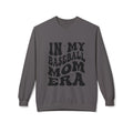 Baseball Mom Crewneck Sweatshirt - "In My Baseball Mom Era" Retro Graphic