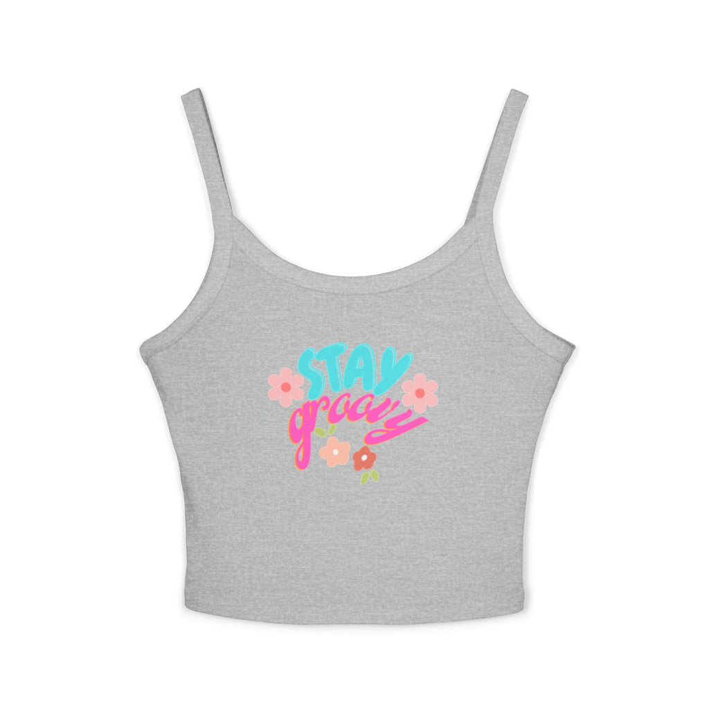 Stay Groovy Floral Tank Top