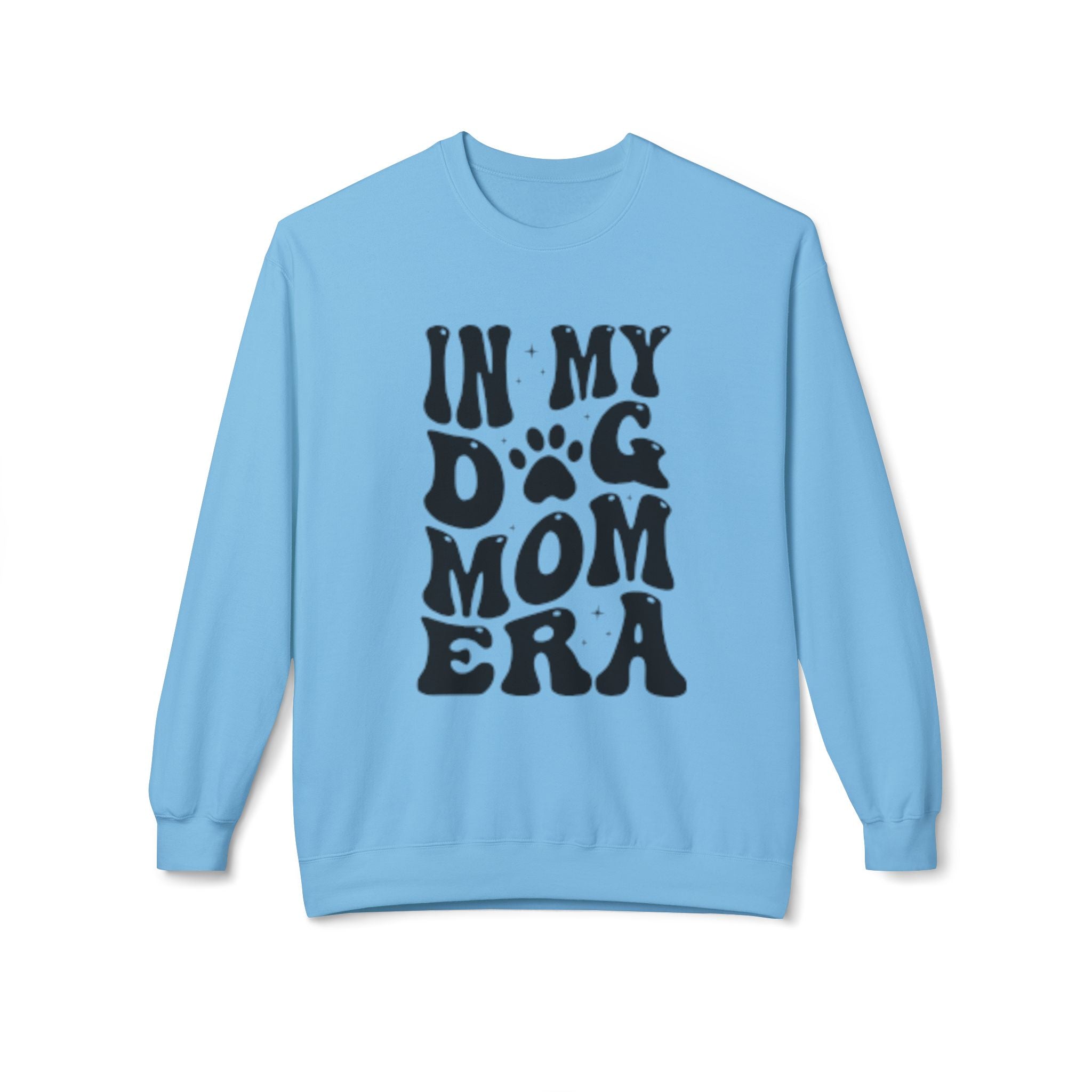 Dog Mom Era Sweatshirt — "In My Dog Mom Era" Paw Print Crewneck