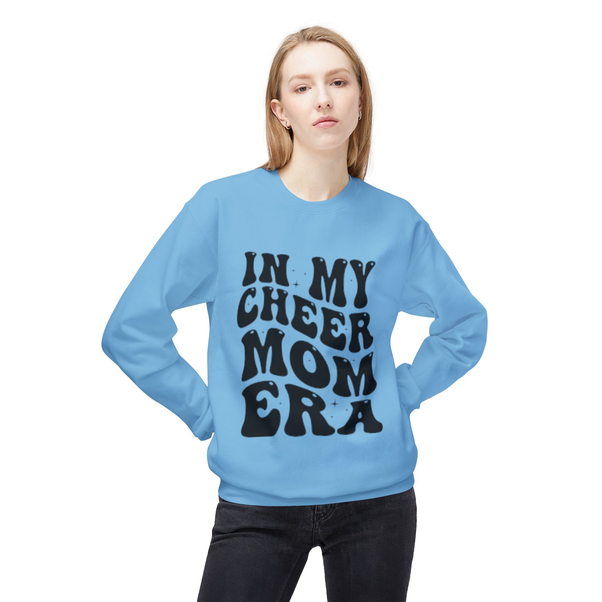 Cheer Mom Era Sweatshirt — 'In My Cheer Mom Era' Retro Crewneck