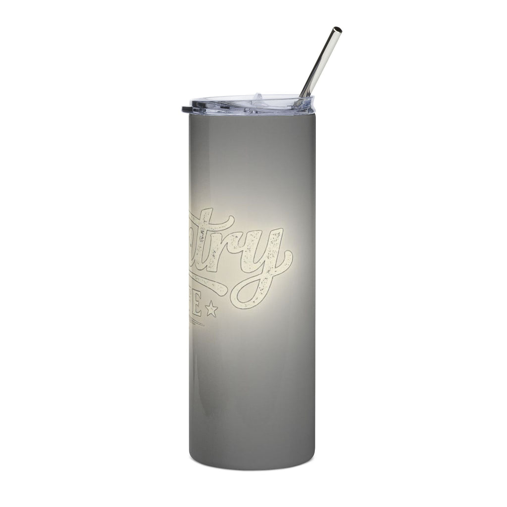 Country Wife 20oz Stainless Steel Tumbler – Insulated Travel Cup