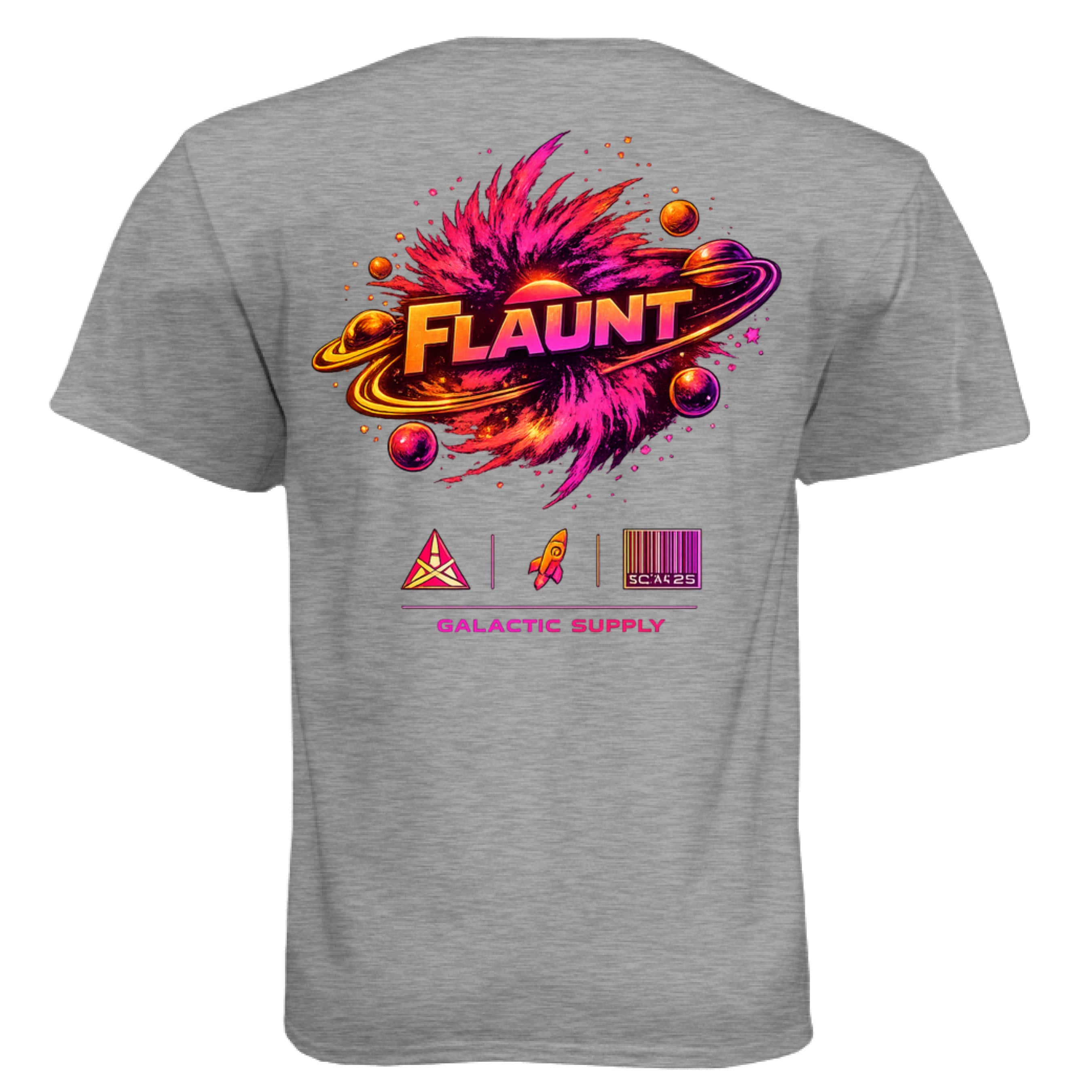 Dark Heather Grey (60/40) - BACK