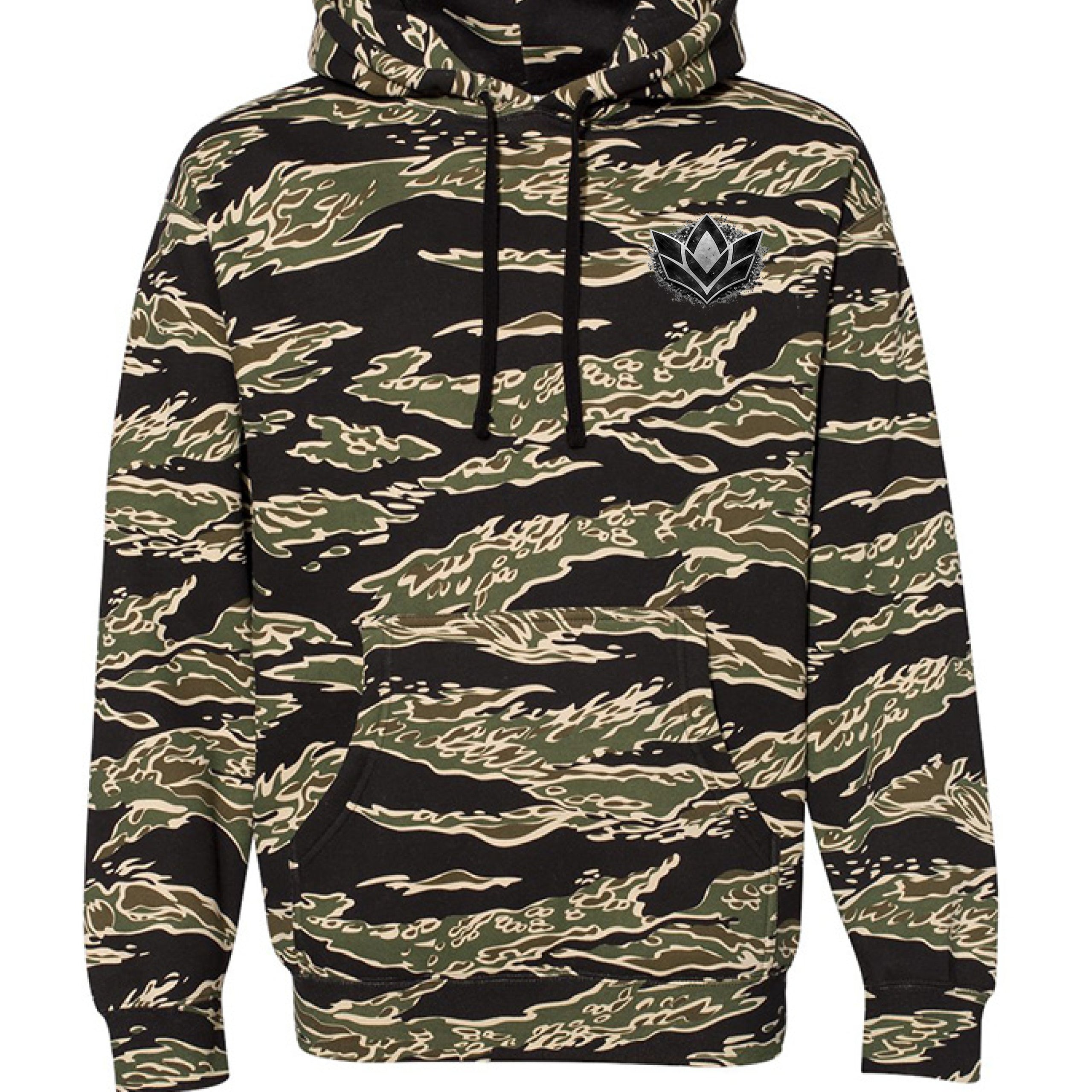 Flaunt Camo-Crown Hoodie
