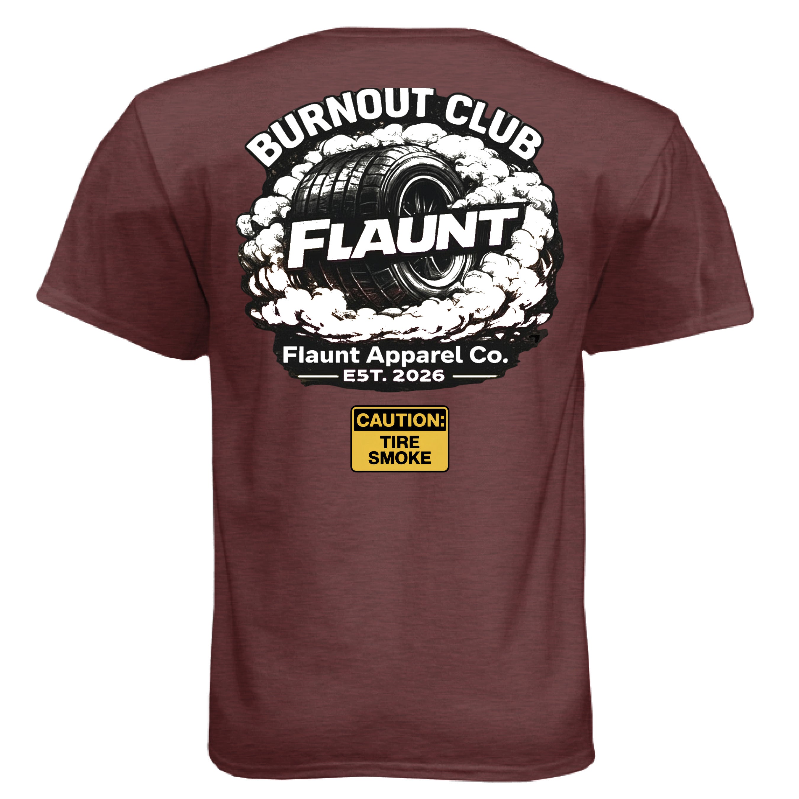 Heather Maroon - BACK